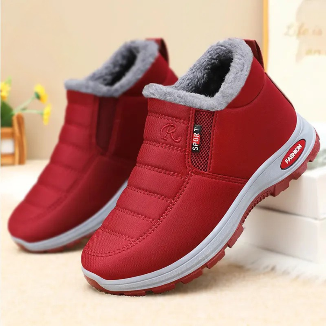 SHAZNA™ - Women's Warm Faux Fur Ankle Boots