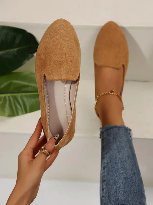 SHERNA™ - Women's Soft-Sole Pointed-Toe Flats