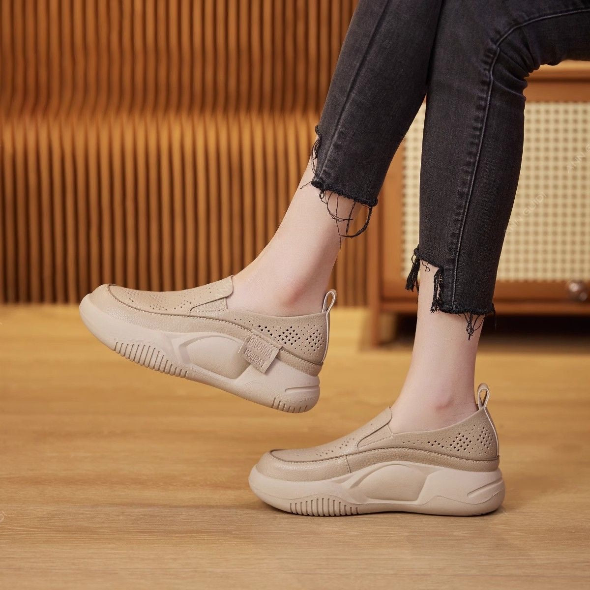 Lazuli Orthopedic Comfort Loafers – Breathable with an Extra-Soft Thick Sole