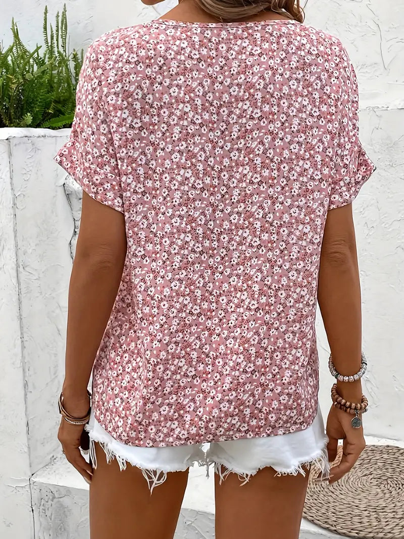 Virellea | Elegant Floral Blouse