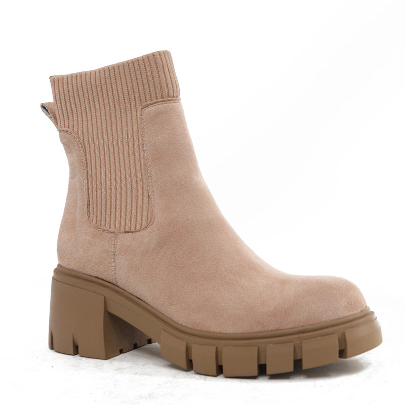 AVA™ - Women's Chunky Chelsea Boots
