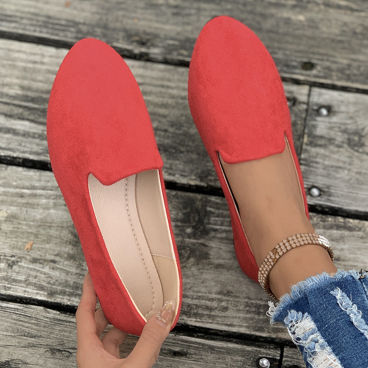 SHERNA™ - Women's Soft-Sole Pointed-Toe Flats