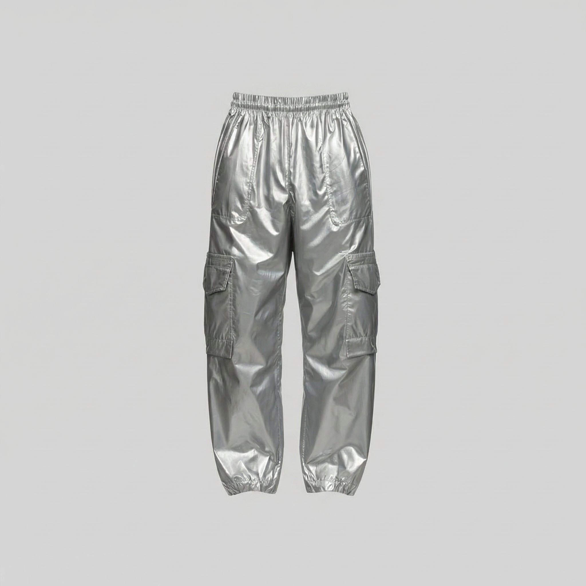 Women’s Shiny Cargo Pants