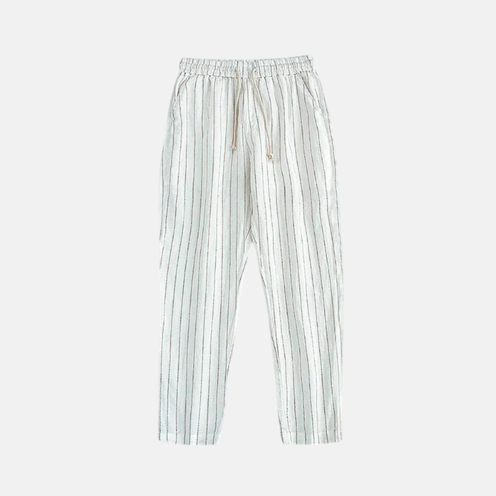 Men's Linen Pants Cassis