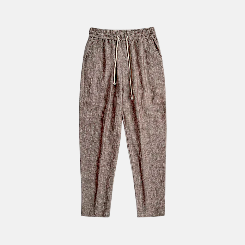Men's Linen Pants Cassis
