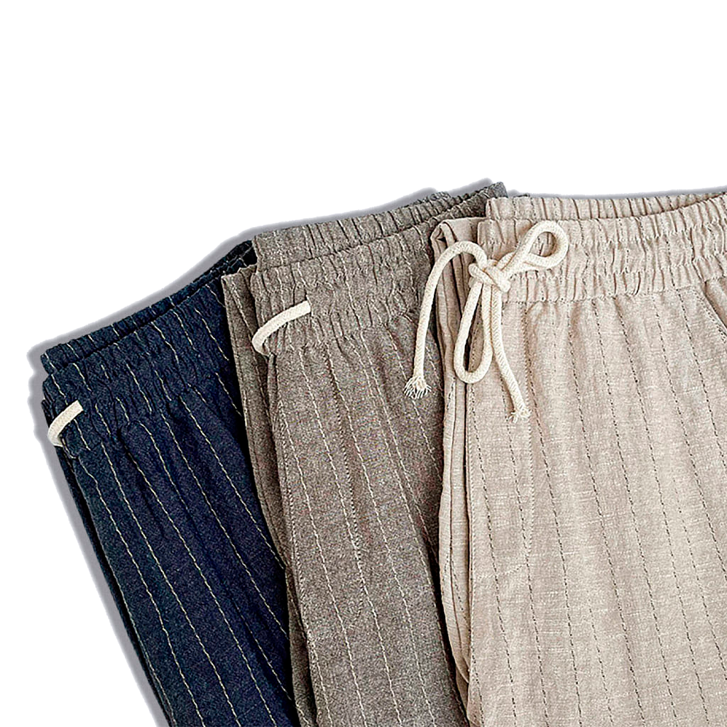 Men's Linen Pants Cassis