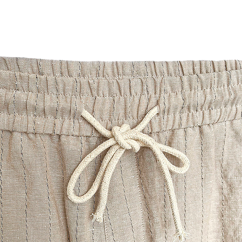 Men's Linen Pants Cassis