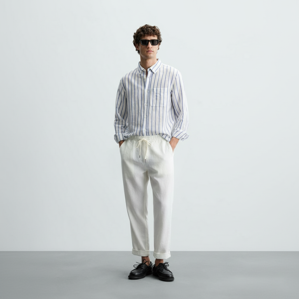 Men's Santorini Linen Pants