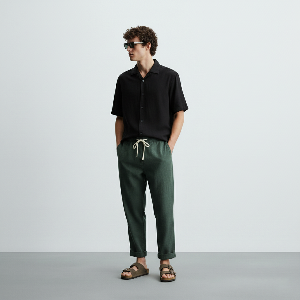 Ischia Men's Linen Pants