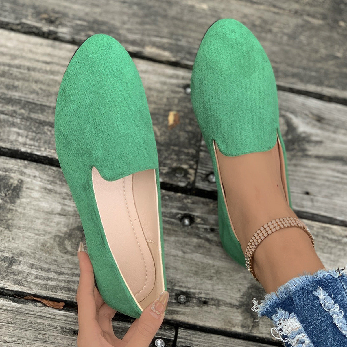 SHERNA™ - Women's Soft-Sole Pointed-Toe Flats